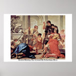 Brutus Kissing The Ground By Sebastiano Ricci Posters