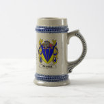 Bryant Family Crest Ceramic Stein mugs