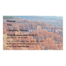 Bryce Canyon Hoodoos Business Card Template