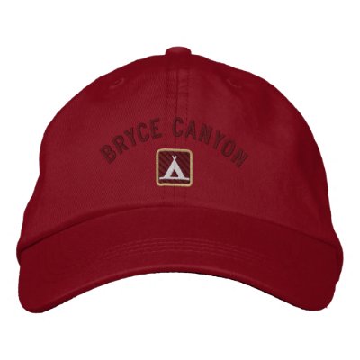 Bryce Canyon National Park Embroidered Baseball Cap Bryce Canyon National Park Embroidered Baseball Cap