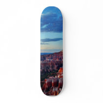 Bryce Canyon Sunrises Clouds Skate Board