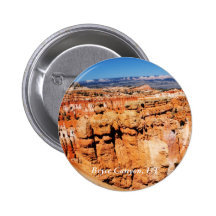 Bryce Canyon, Utah Landscape Button