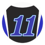 BS11front Round Stickers