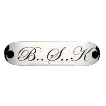 bsk skateboard cursive