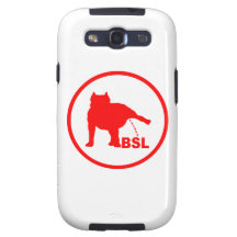 BSL PITBULL GALAXY S3 CASES