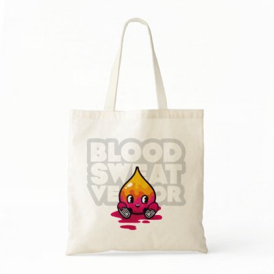 BSV Logo Character Bag by BloodSweatVector
