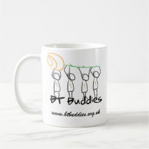 BT Buddies Mug for the right handed