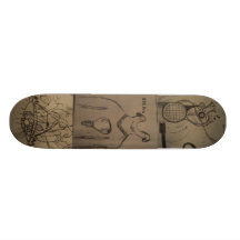 BTK Kru Drawboarding Skateboard Decks