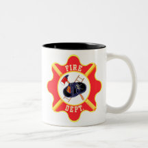Bubba's Fire Dept  Our , Hometown, Heros Coffee Mug