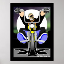 Bubba's Toone Tees / A Real Alaskan Biker Poster