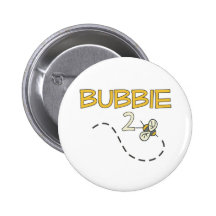 Bubbie 2 Bee Pinback Button