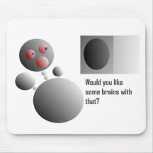 bubble art funny situations mouse pads