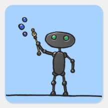Bubble Bot Stickers
