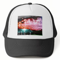 Bubble Cloud Remix Hat / White Noise Collection