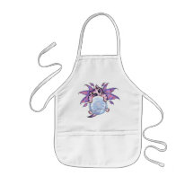 Bubble Fairy KItten Fantasy Cat Art KIds Apron