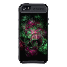 Bubble fractal covers for iPhone 5
