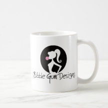 Bubble Gum Designs Logo Coffee Mugs