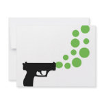 bubble gun with bubbles icon