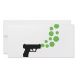 bubble gun with bubbles icon