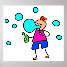 Bubble Kid Posters