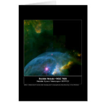 Bubble Nebula 7635 Hubble Telescope Cards