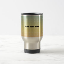 Bubble pattern on rainbow pastel coffee mug