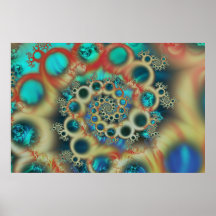 Bubble Tangent Posters