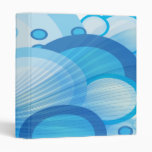 bubble waves II notebook binders