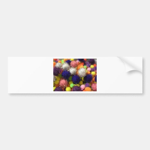 Bubbles and Dots Bumper Sticker