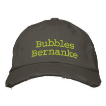 Bubbles Bernanke Baseball Cap