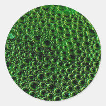 Bubbles Round Sticker