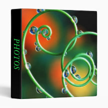 BUBBLES VINYL BINDER