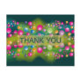 Bubblevine Aqua Thank You Postcard