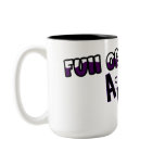 Bubbling Over Full Of Awesome Mug in Purple