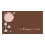 Bubbly Brown Appointment Cards Business Card
