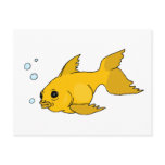 Bubbly Goldfish Post Card
