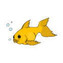 Bubbly Goldfish t-shirts