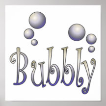 Bubbly Print