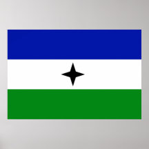 Bubi Nationalist, El Salvador flag Print