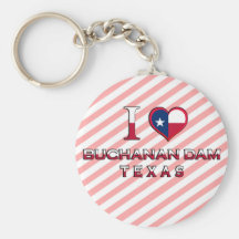 Buchanan Dam, Texas Keychain