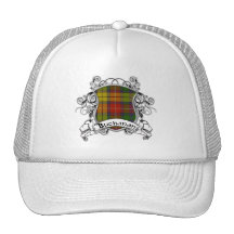Buchanan Tartan Shield Trucker Hats