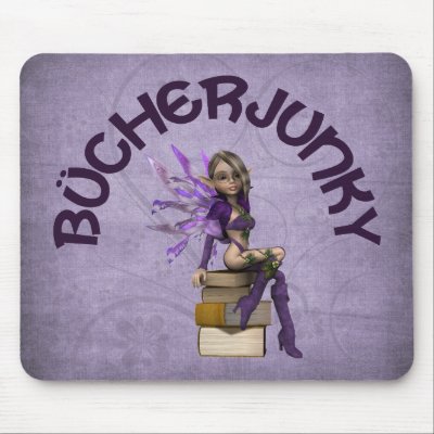 Bücherjunky Mauspads by geschenkeonline