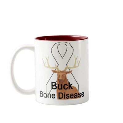 Buck Bone-Disease Mug by causeican