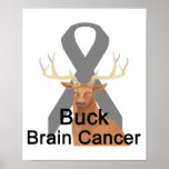 Buck Brain-Cancer Poster