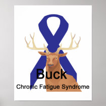 Buck Chronic-Fatigue-Syndrome Poster