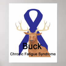 Buck Chronic-Fatigue-Syndrome Poster