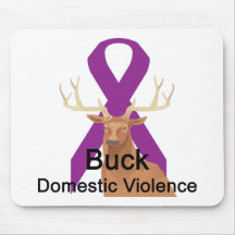Buck Domestic-Violence Mousepad