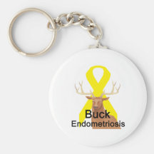 Buck Endometriosis Keychain