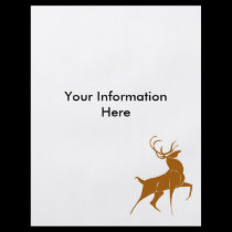 Buck Flyer with Buck logo flyers