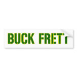  "Buck Frett" bumper sticker